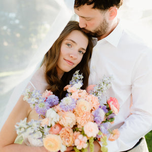 Lavender Sorbet Styled Wedding