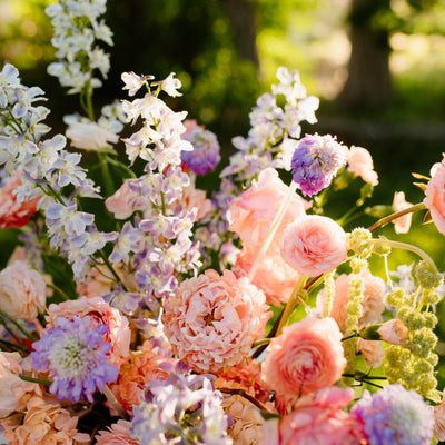 Lavender Sorbet Styled Wedding