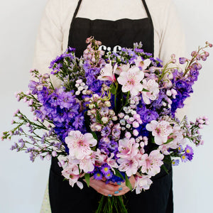 Purple Magic Flower Centerpiece