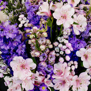 Purple Magic Flower Centerpiece