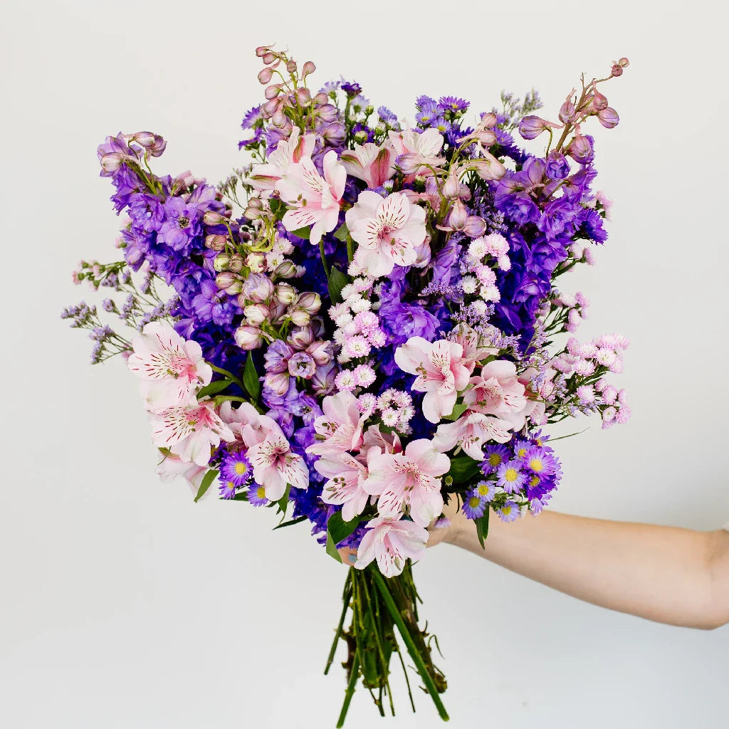 Purple Magic Flower Centerpiece