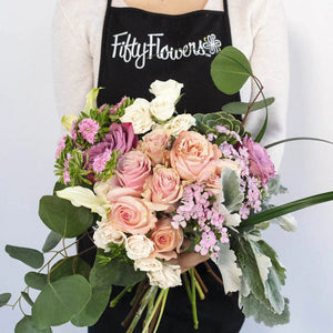 Purple Pastels Flower Bouquet