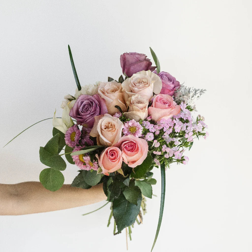 Purple Pastels Flower Bouquet