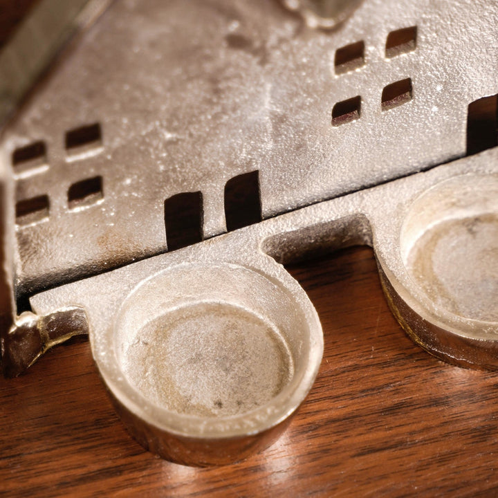 Row Houses Tea Light Candle Holder