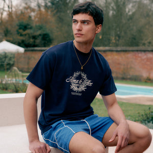 Alma De Ace Pyeto Graphic Navy T-Shirt
