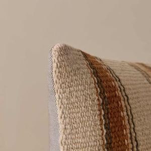 Vintage Lumbar Pillow No. 349, 12" x 20"