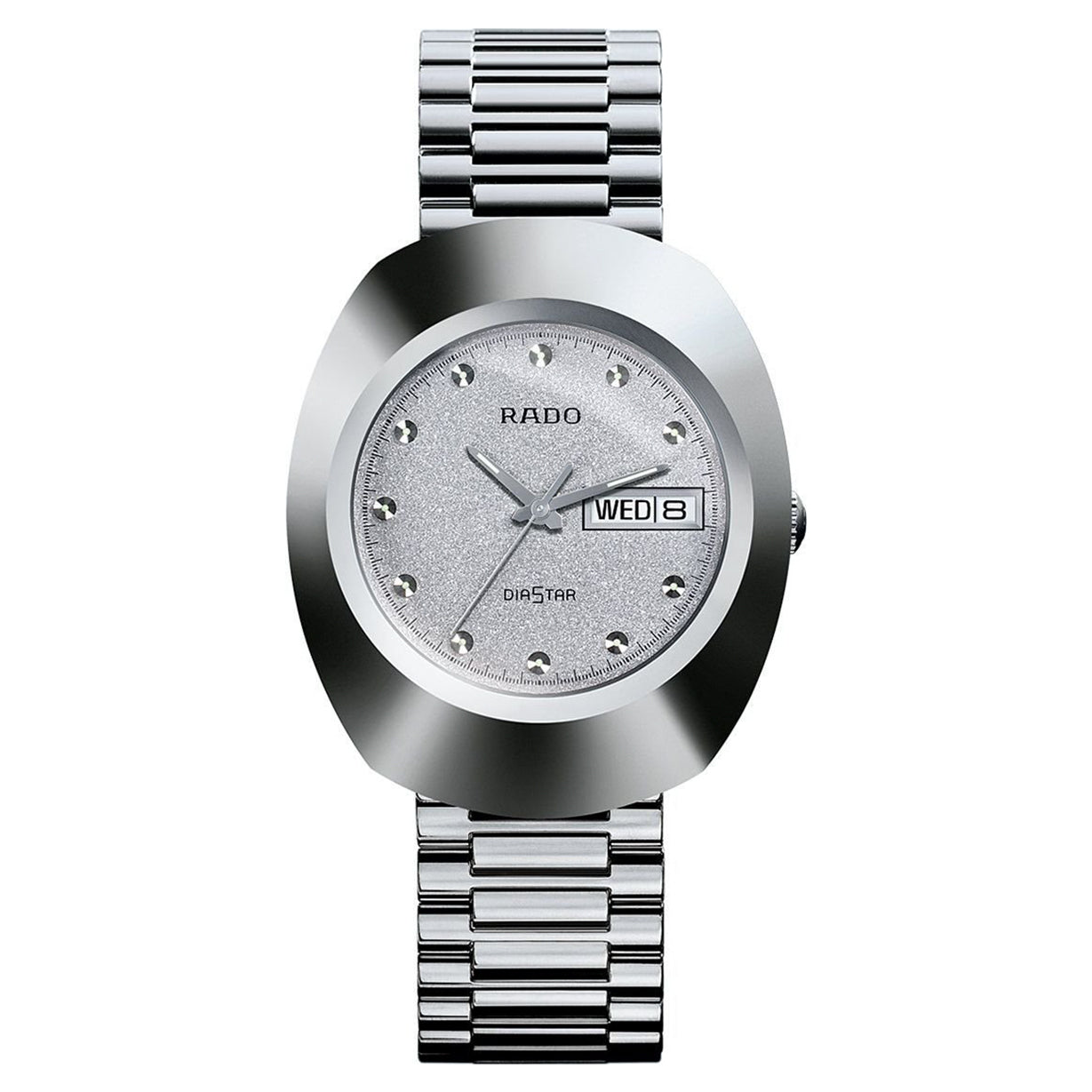 Rado Diastar Original Silver Dial Men 35.1mm