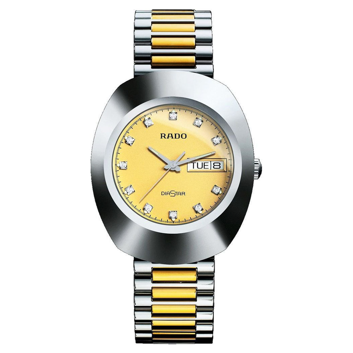 Rado Diastar Original Champagne Dial Men 35.1mm