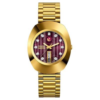 Rado Diastar Original Red Dial Men 35mm