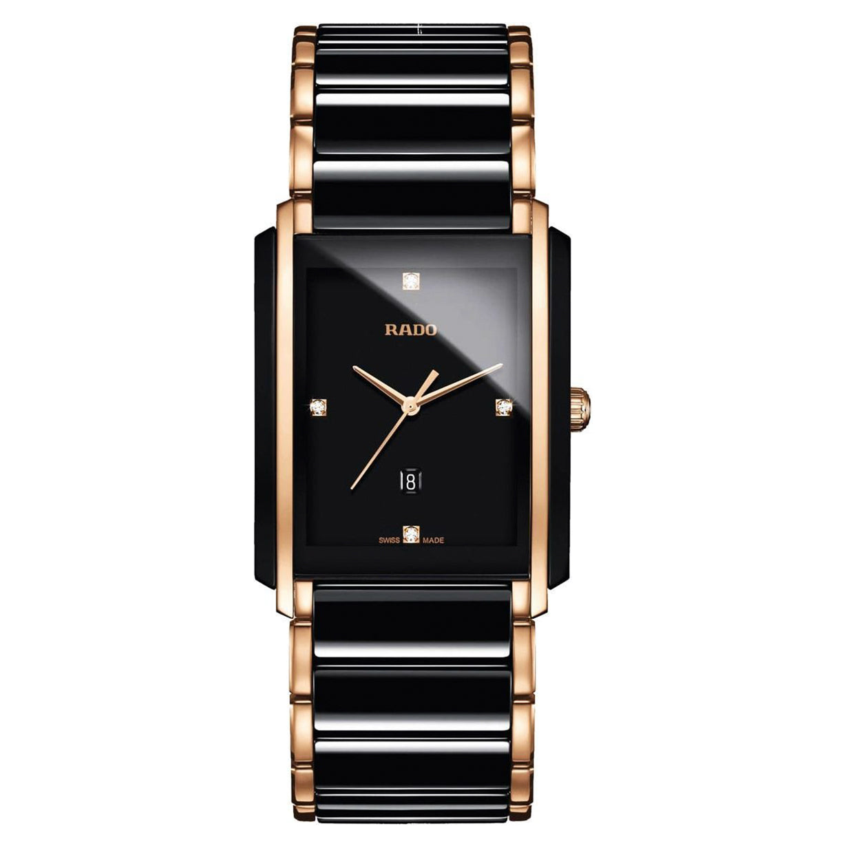 Rado Integral Black Dial Unisex 31mm