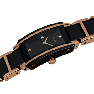 Rado Integral Black Dial Women 23mm