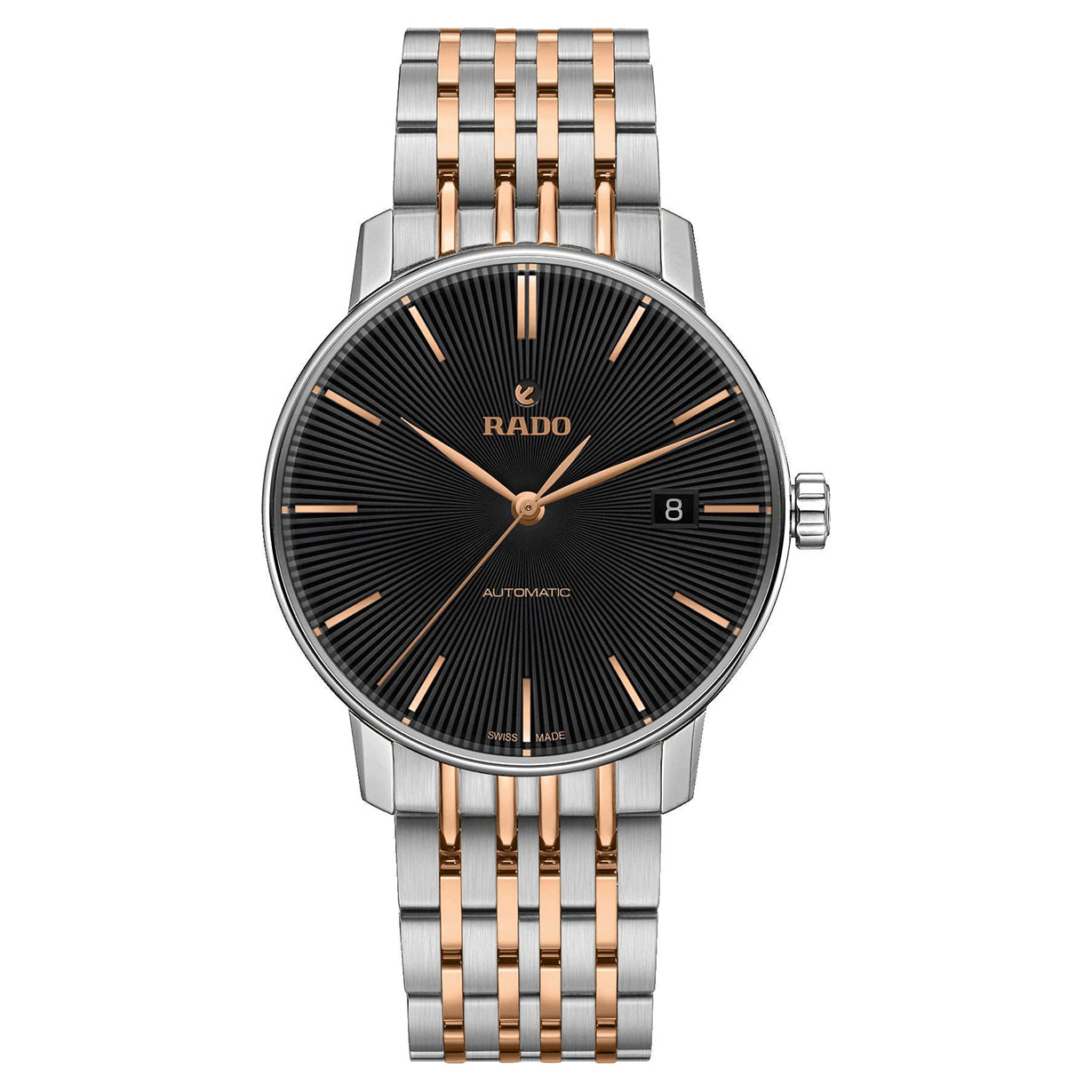 Rado Coupole Black Dial Men 38mm