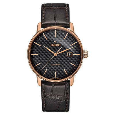 Rado Coupole Black Dial Men 41mm