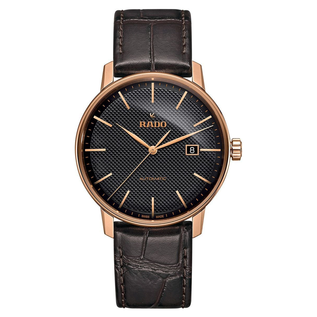 Rado Coupole Black Dial Men 41mm