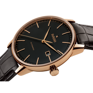 Rado Coupole Black Dial Men 41mm