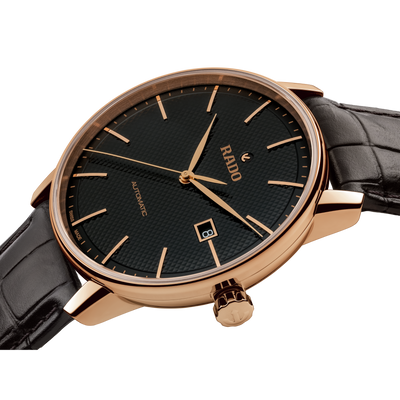 Rado Coupole Black Dial Men 41mm