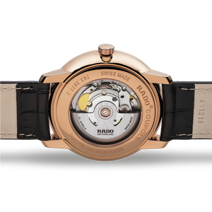Rado Coupole Black Dial Men 41mm