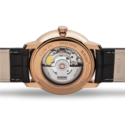 Rado Coupole Black Dial Men 41mm