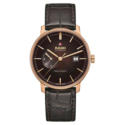 Rado Coupole Brown Dial Men 41mm