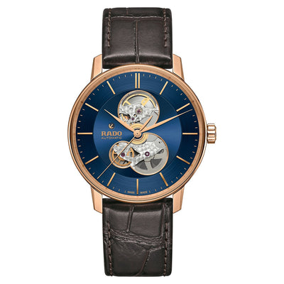 Rado Coupole Blue Dial Men 41mm