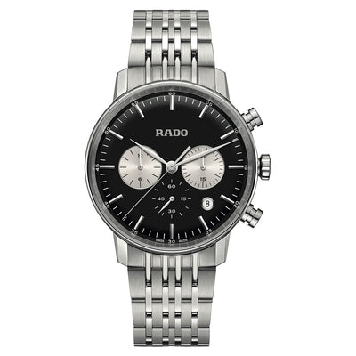Rado Coupole Black Dial Men 42mm