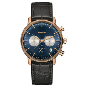 Rado Coupole Blue Dial Men 42mm