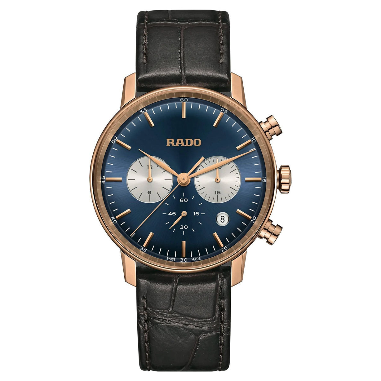Rado Coupole Blue Dial Men 42mm