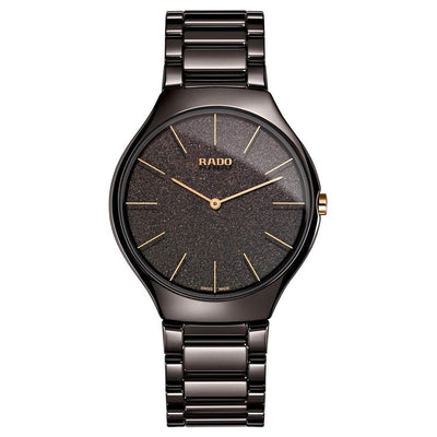 Rado True Brown Dial Unisex 39mm