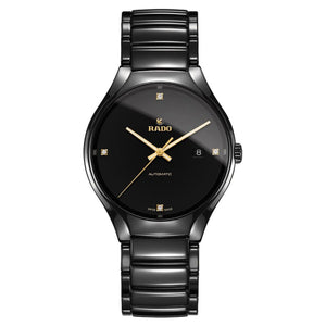 Rado True Black Dial Unisex 40mm