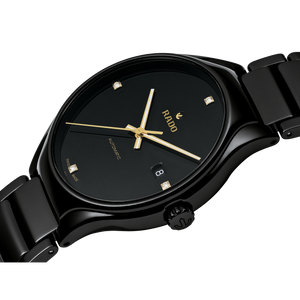 Rado True Black Dial Unisex 40mm