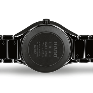 Rado True Black Dial Unisex 40mm
