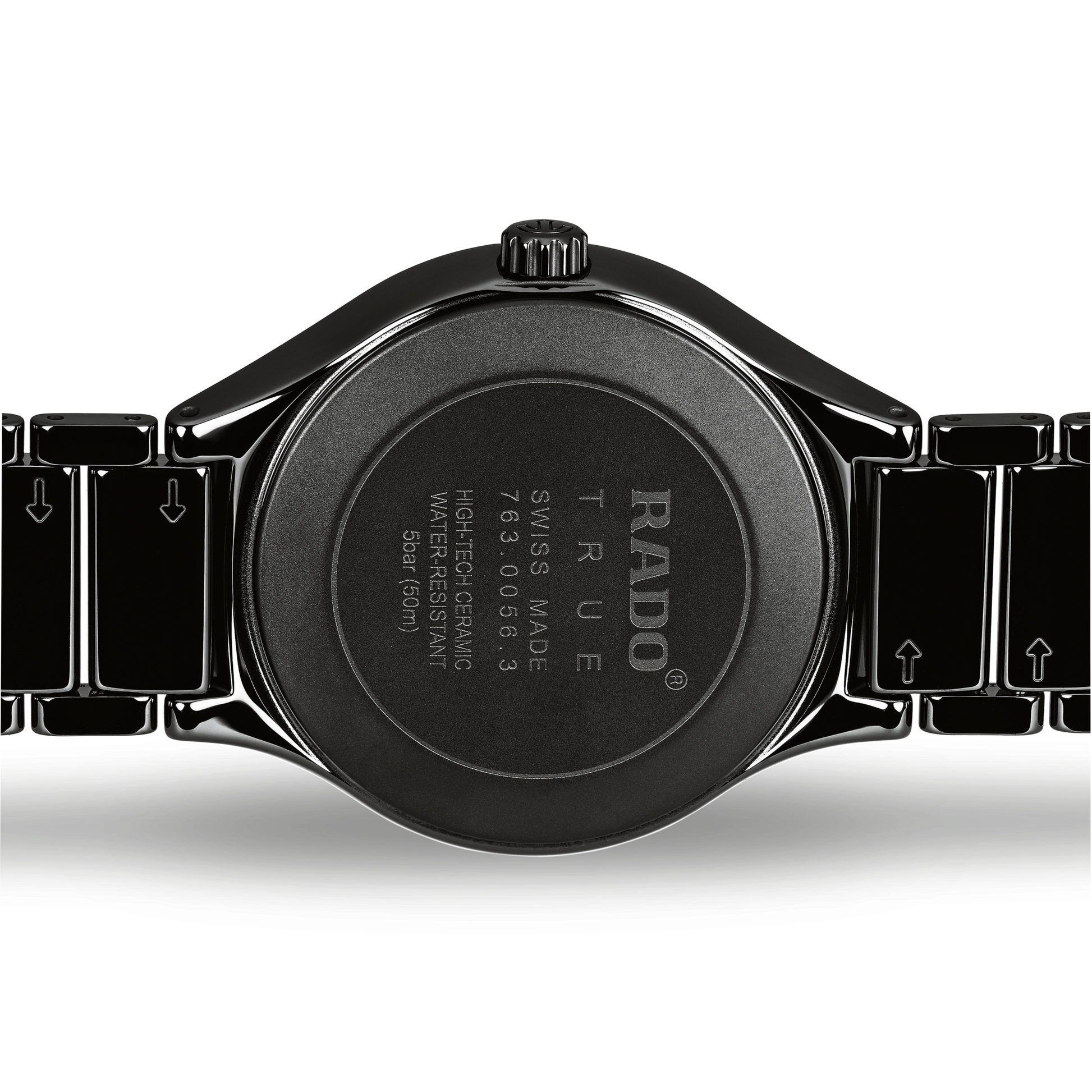 Rado True Black Dial Unisex 40mm
