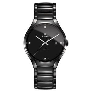 Rado True Black Dial Unisex 40mm