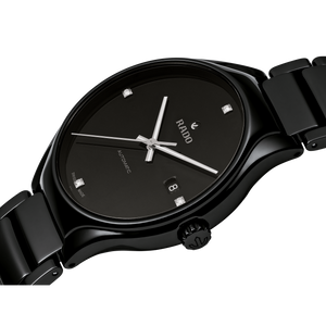 Rado True Black Dial Unisex 40mm