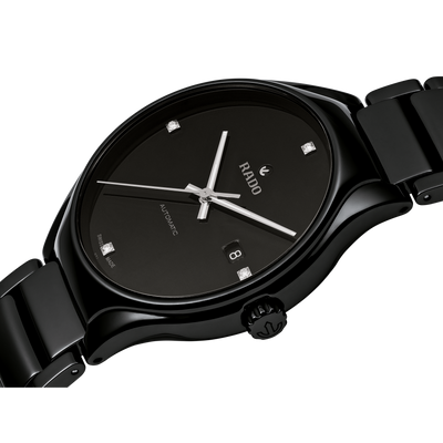 Rado True Black Dial Unisex 40mm