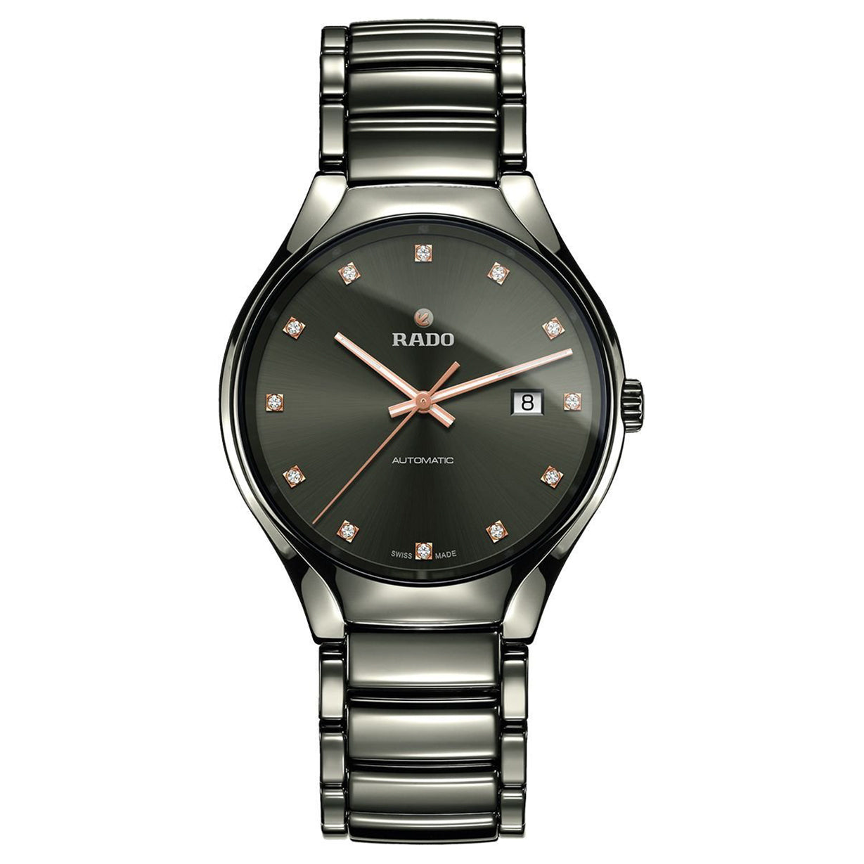 Rado True Black Dial Unisex 40mm