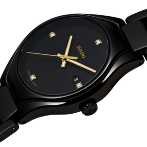 Rado True Black Dial Women 30mm