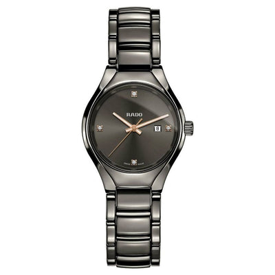 Rado True Grey Dial Women 30mm