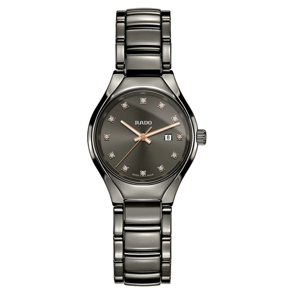 Rado True Grey Dial Women 30mm