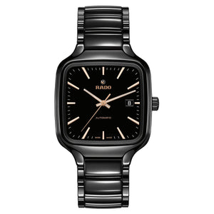 Rado True Black Dial Unisex 38mm