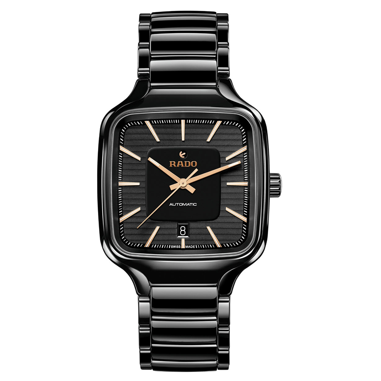 Rado True Black Dial Unisex 38mm