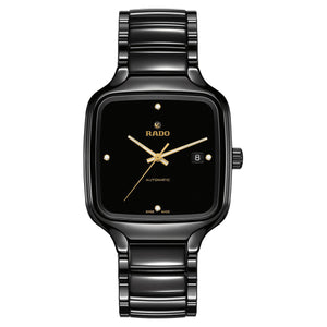 Rado True Black Dial Unisex 38mm