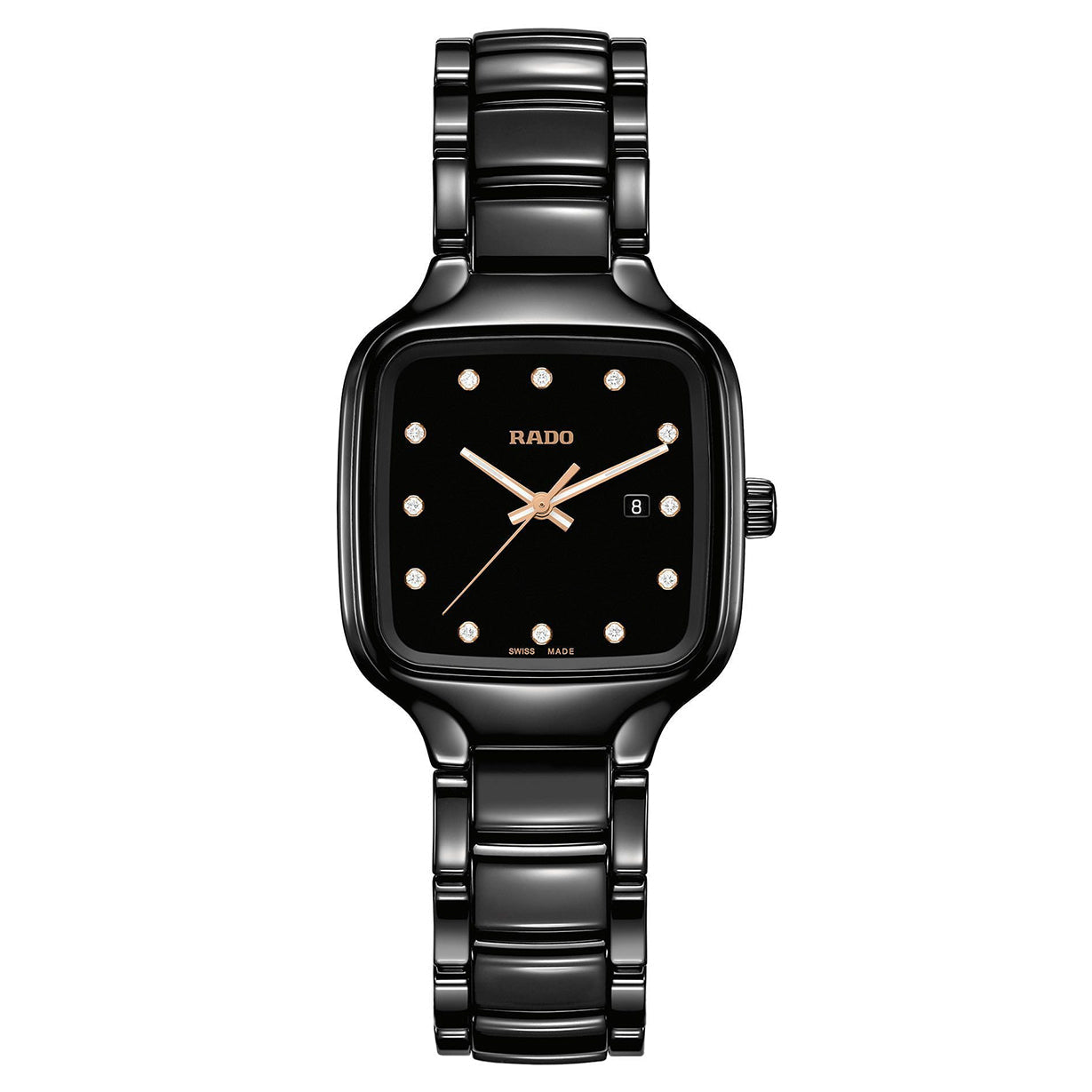 Rado True Black Dial Women 29.2mm