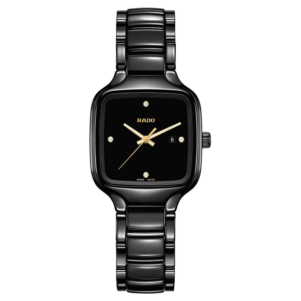 Rado True Black Dial Women 29mm
