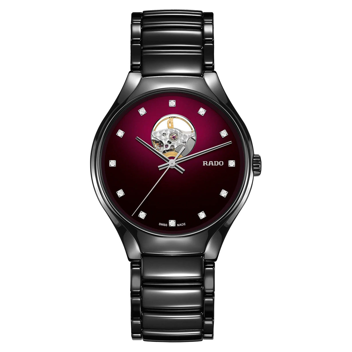 Rado True Red Dial Unisex 40mm
