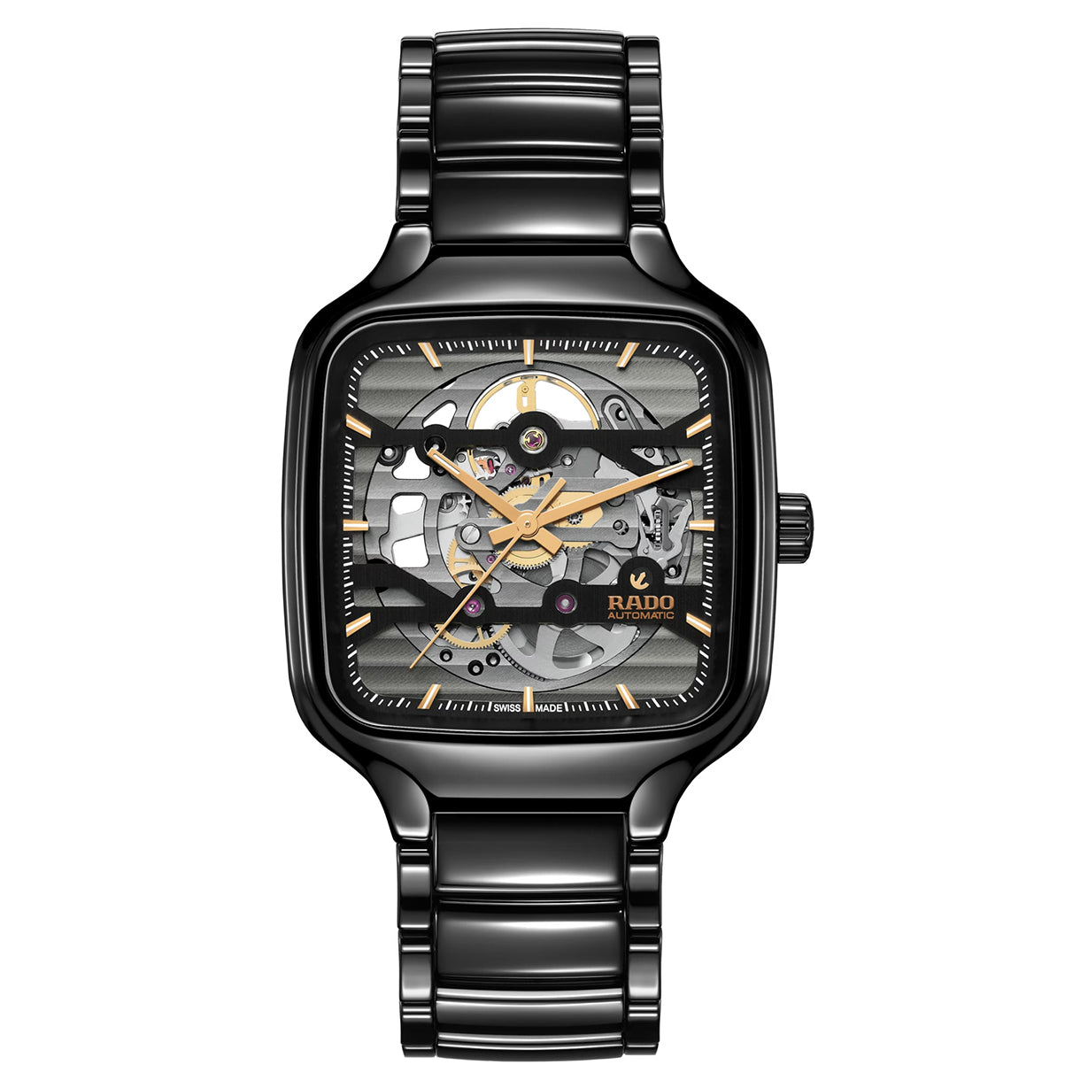 Rado True Black Dial Unisex 38mm