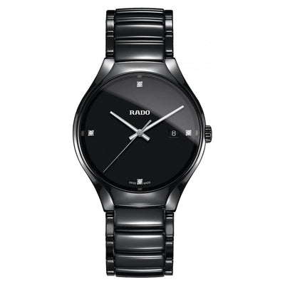 Rado True Black Dial Men 40mm