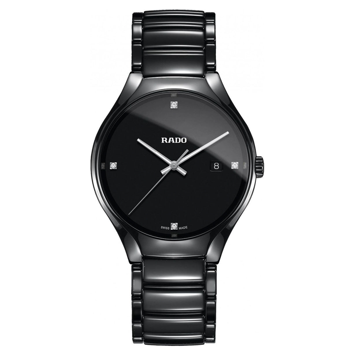 Rado True Black Dial Men 40mm