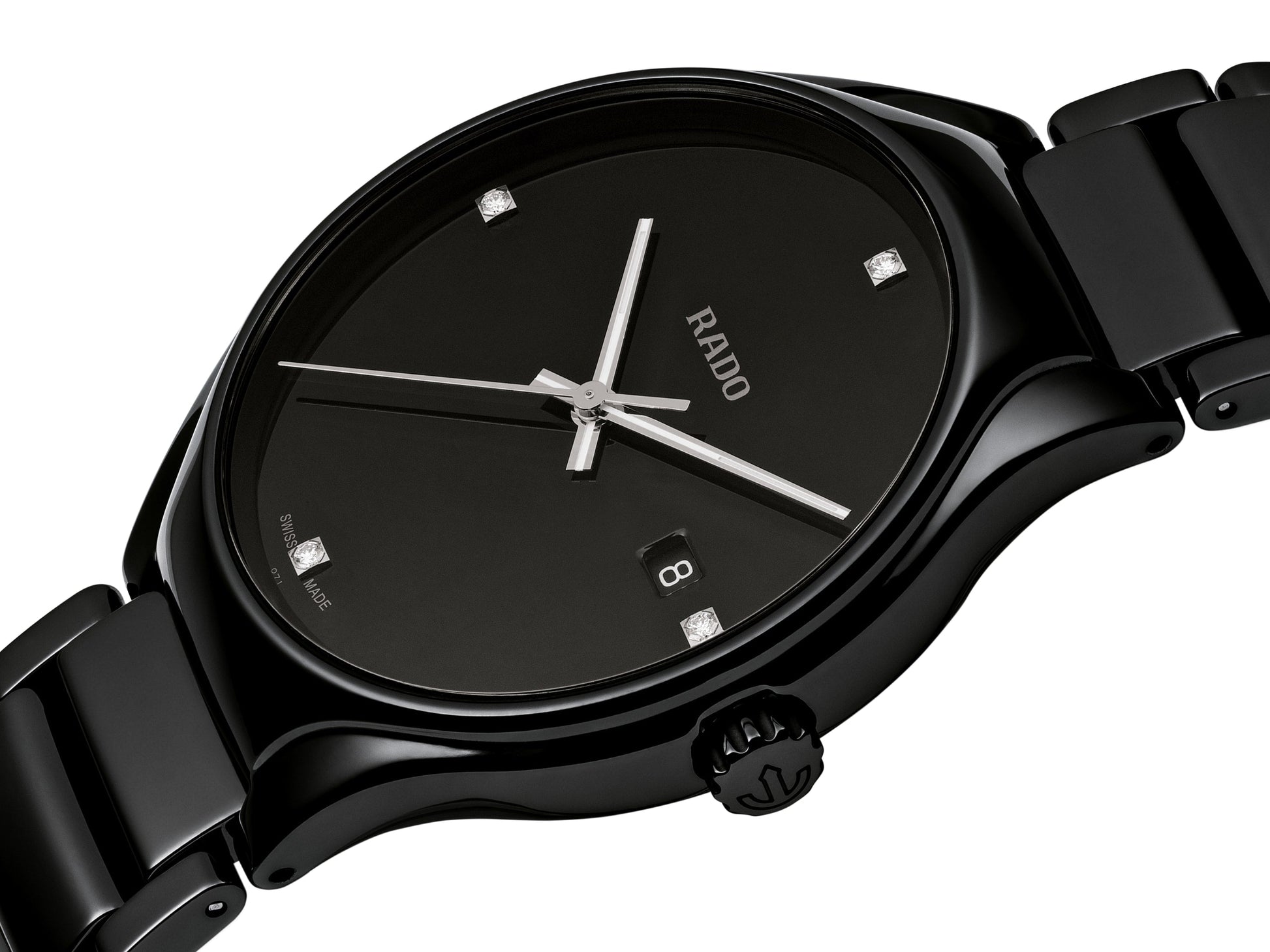Rado True Black Dial Men 40mm