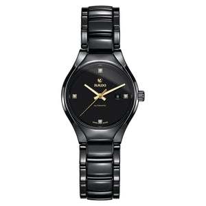 Rado True Black Dial Women 30mm